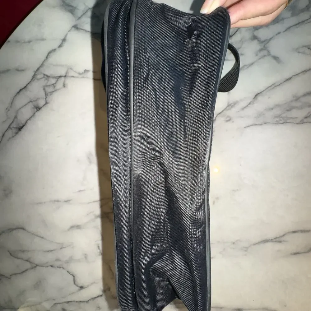 Vintage‎ 90s Polo Sport Ralph Lauren Black Crossbody Bag Men Women Nylon US Flag